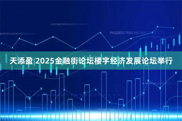 天添盈 2025金融街论坛楼宇经济发展论坛举行